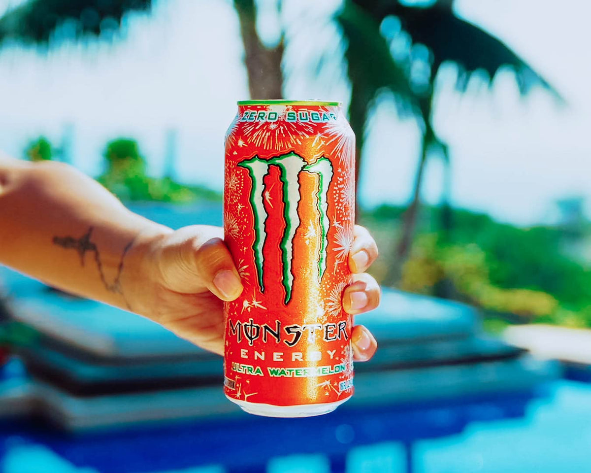 Monster Energy Zero Ultra, Sugar Free Energy Drink, 16 Ounce | Pack of 15