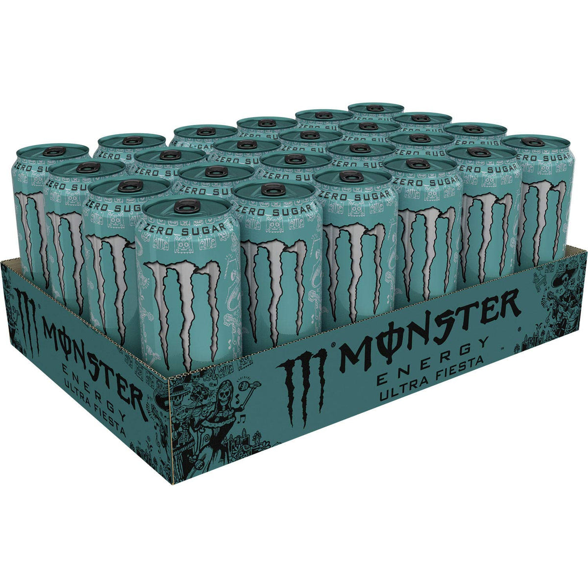 Monster Energy Zero Ultra, Sugar Free Energy Drink, 16 Ounce | Pack of 15