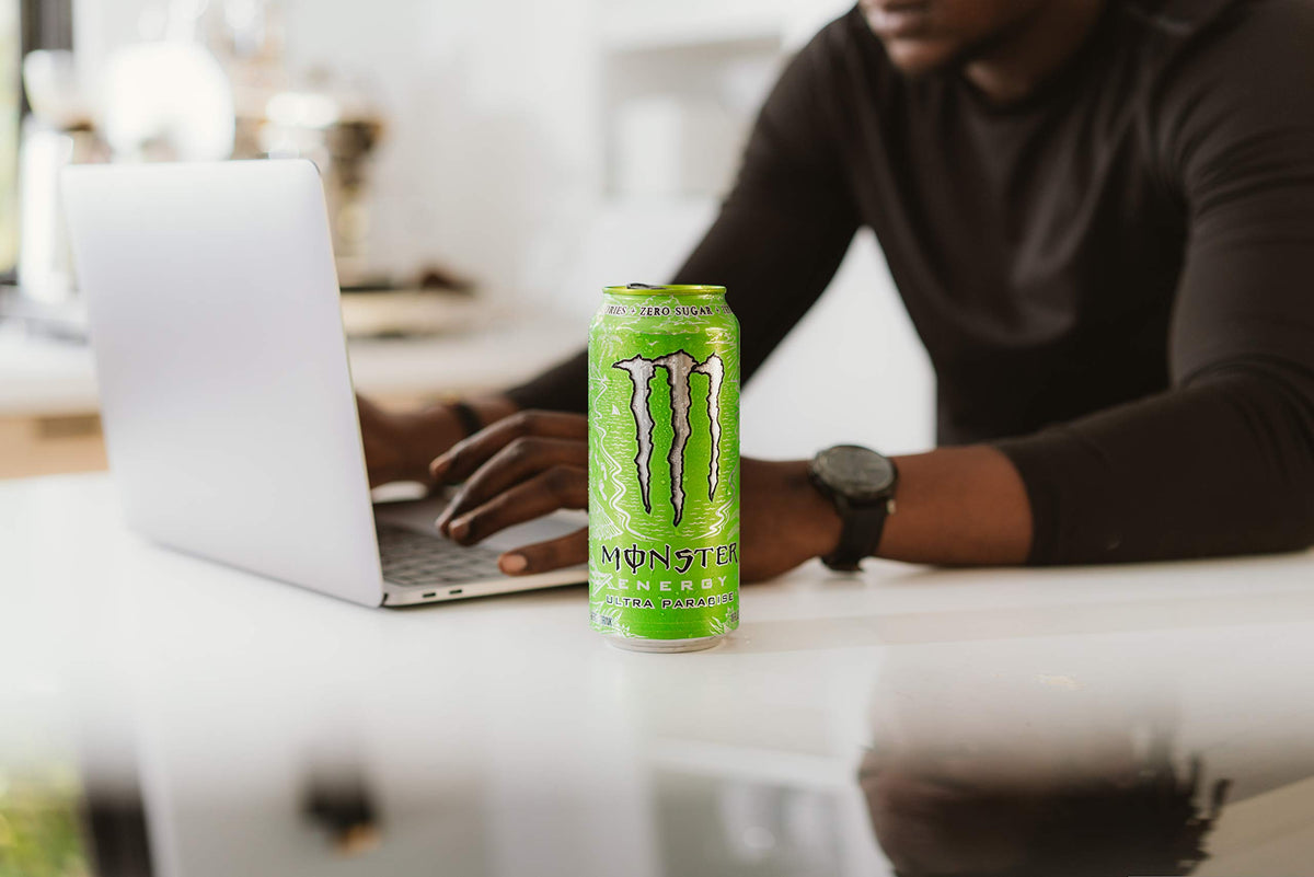 Monster Energy Zero Ultra, Sugar Free Energy Drink, 16 Ounce | Pack of 15
