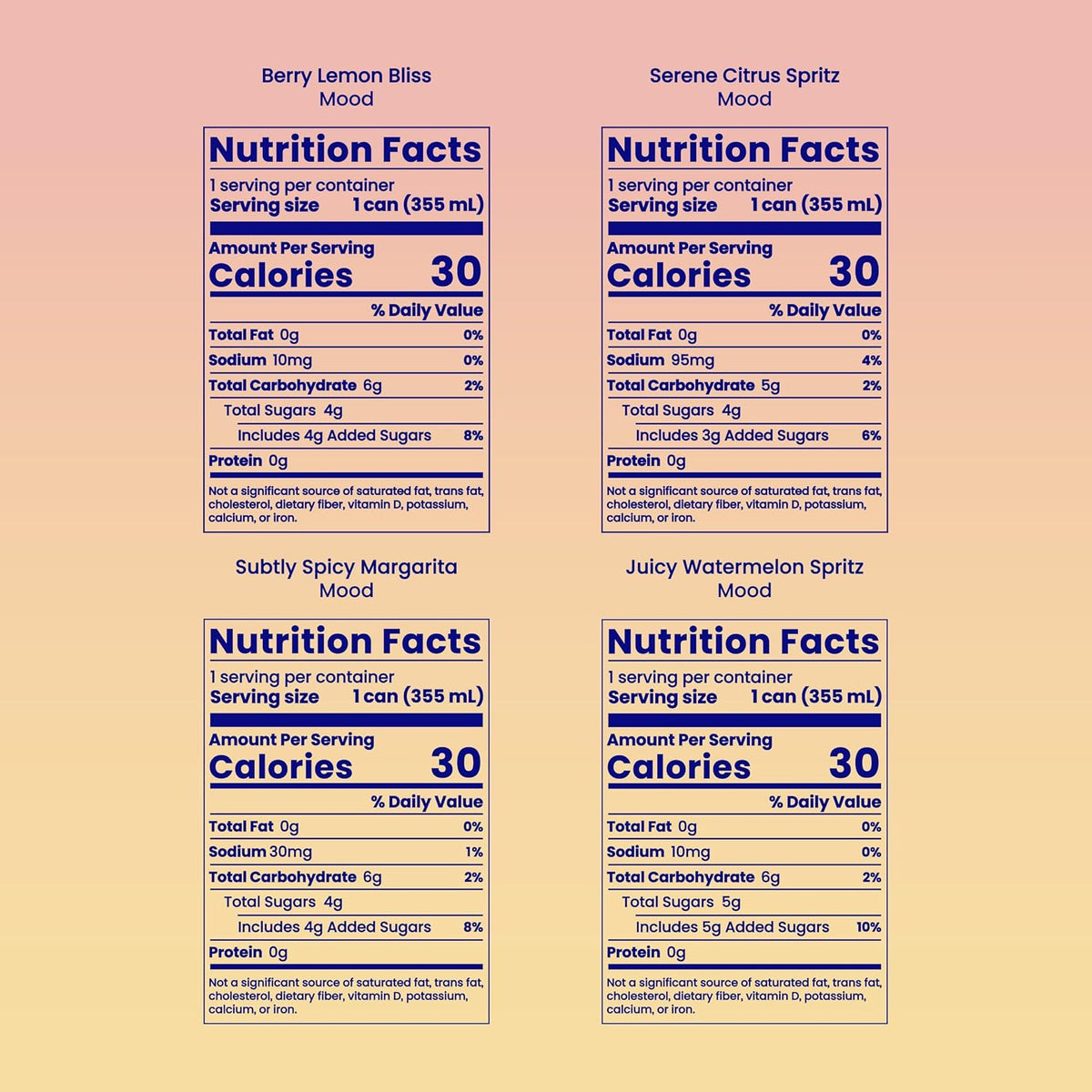 Mingle Mocktails Variety Pack Nootropic Non Alcoholic Drinks with Ashwagandha, L-Theanine, Lion's Mane, Adaptogens, Alcohol Alternative Pre-Mixed Mocktails, Gluten Free Vegan, 16 Pack 12 fl oz