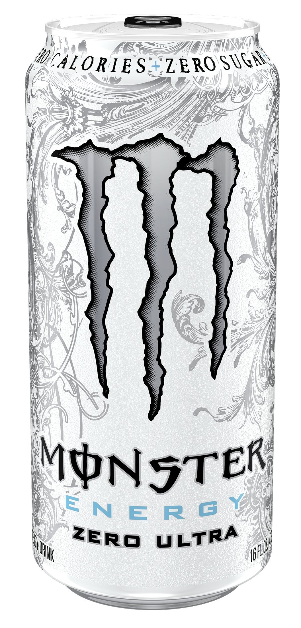 Monster Energy Zero Ultra, Sugar Free Energy Drink, 16 Ounce | Pack of 15