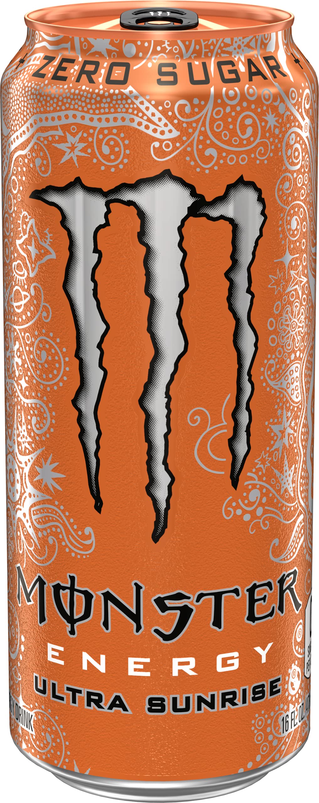 Monster Energy Zero Ultra, Sugar Free Energy Drink, 16 Ounce | Pack of 15