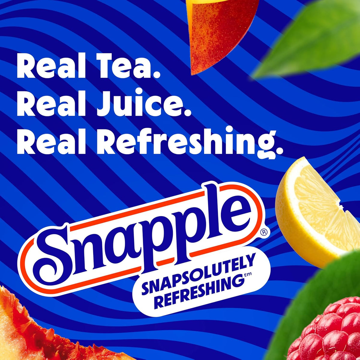 Snapple Kiwi Strawberry Juice Drink, 16 Fl Oz Recycled Plastic Bottle, Pack Of 12, All Natural, No Artificial Flavors Or Sweeteners, Contains 3% Real Juice