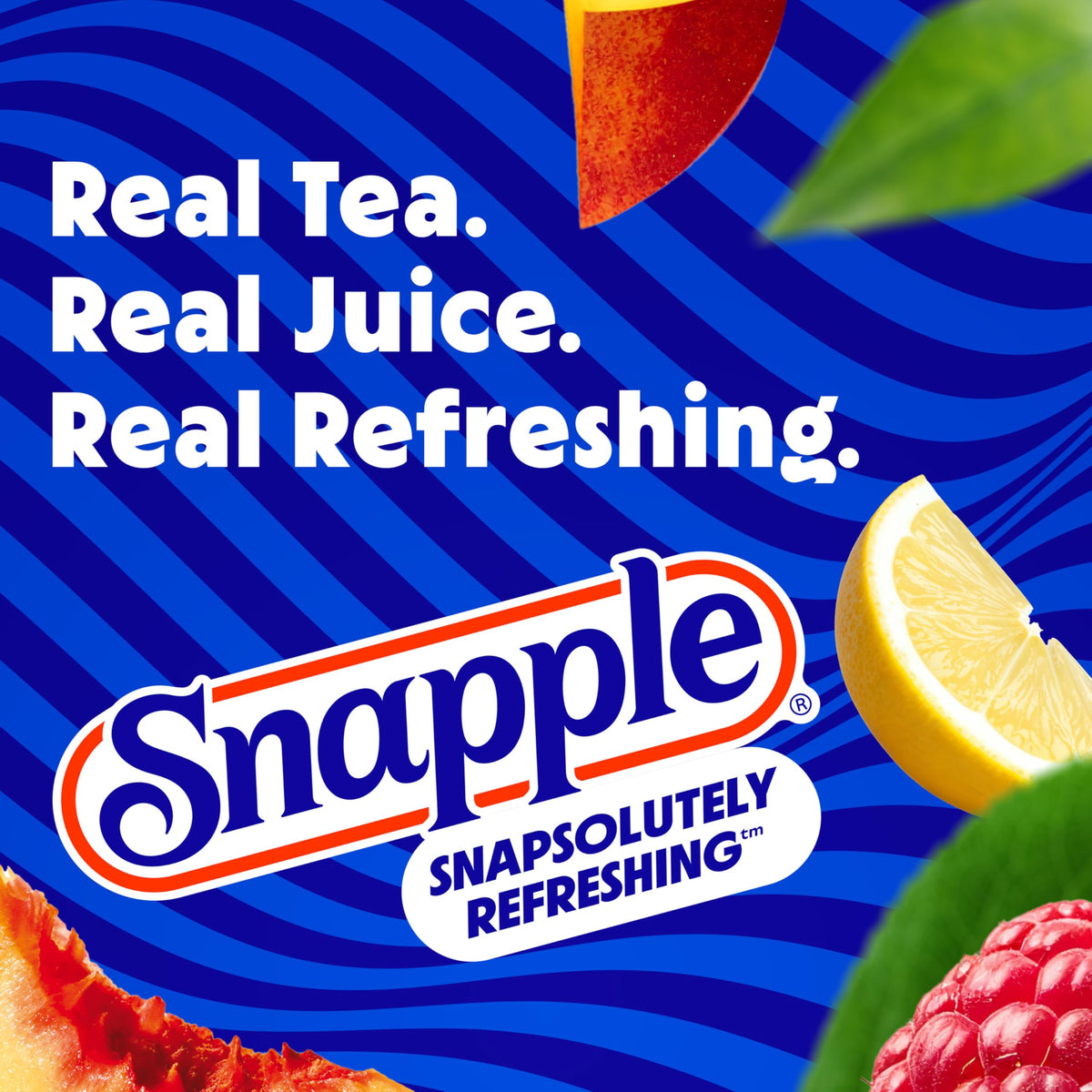 Snapple Kiwi Strawberry Juice Drink, 16 Fl Oz Recycled Plastic Bottle, Pack Of 12, All Natural, No Artificial Flavors Or Sweeteners, Contains 3% Real Juice