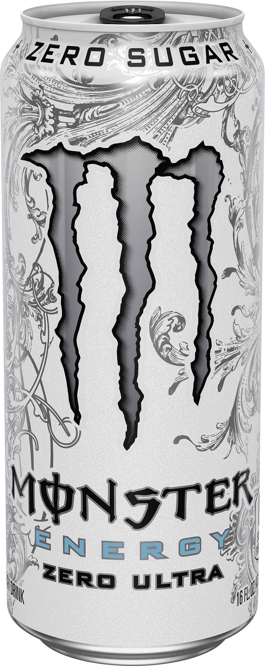 Monster Energy Zero Ultra, Sugar Free Energy Drink, 16 Ounce | Pack of 15