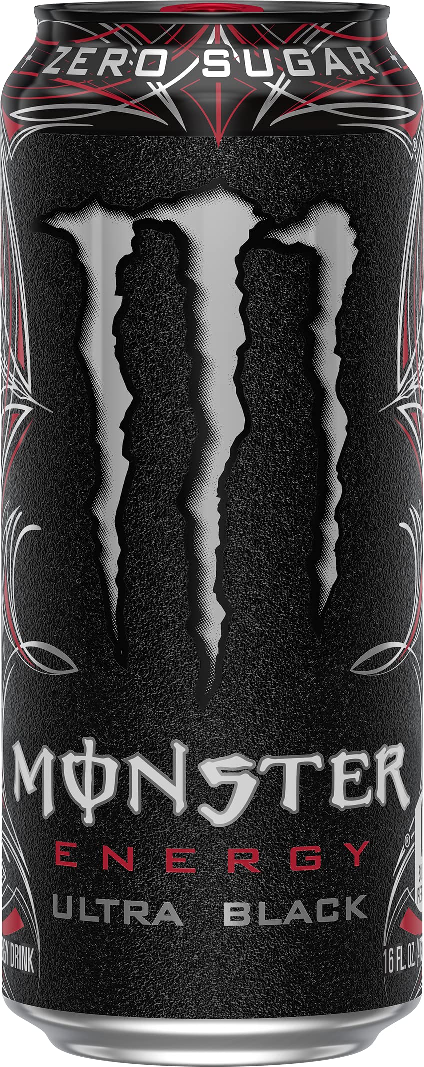 Monster Energy Zero Ultra, Sugar Free Energy Drink, 16 Ounce | Pack of 15