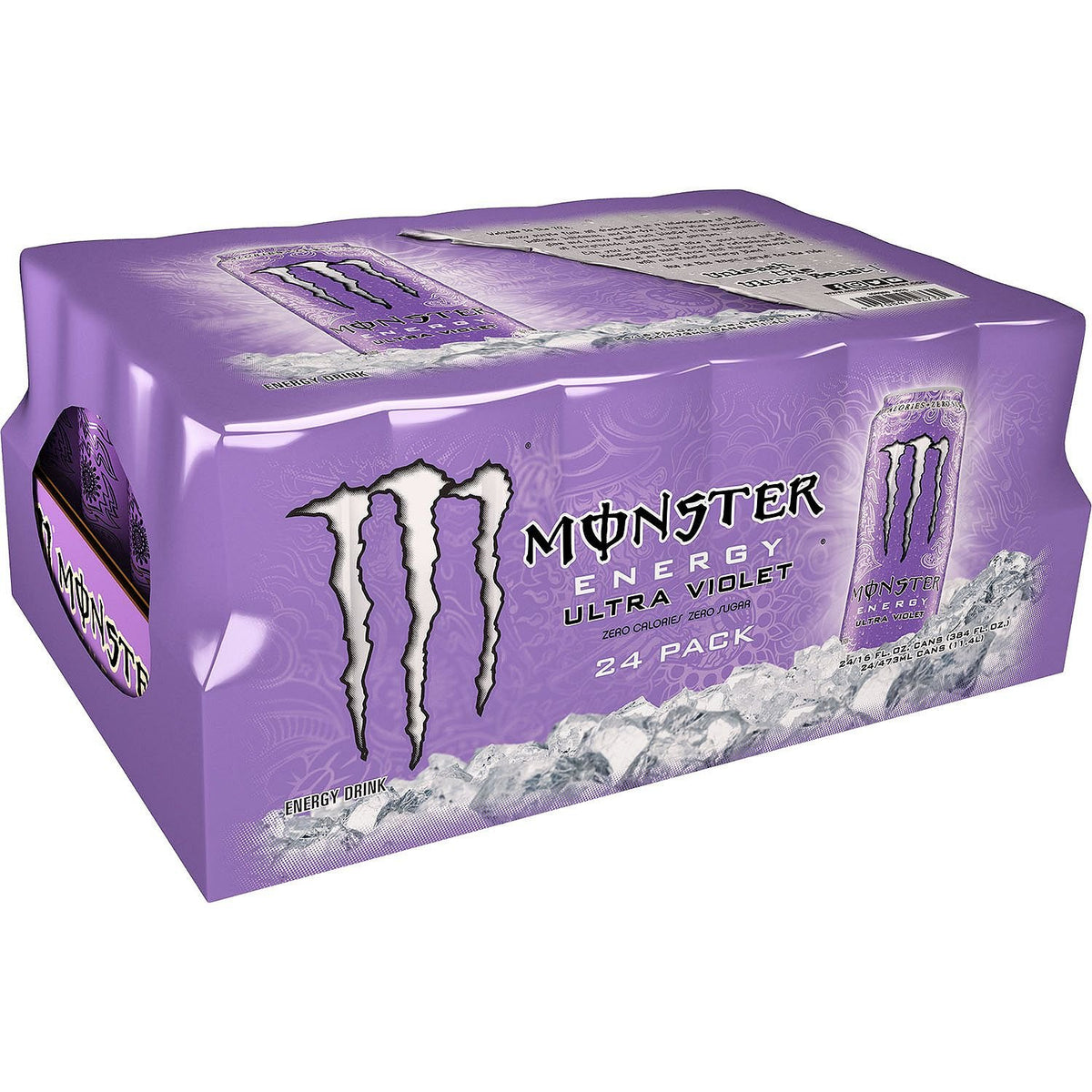 Monster Energy Zero Ultra, Sugar Free Energy Drink, 16 Ounce | Pack of 15