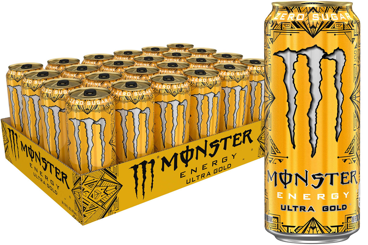Monster Energy Zero Ultra, Sugar Free Energy Drink, 16 Ounce | Pack of 15